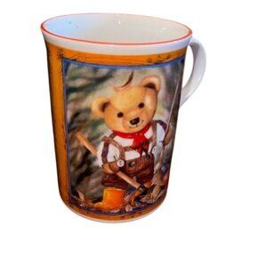 Crown Trent Fine Bone China Teddy Bear Mug